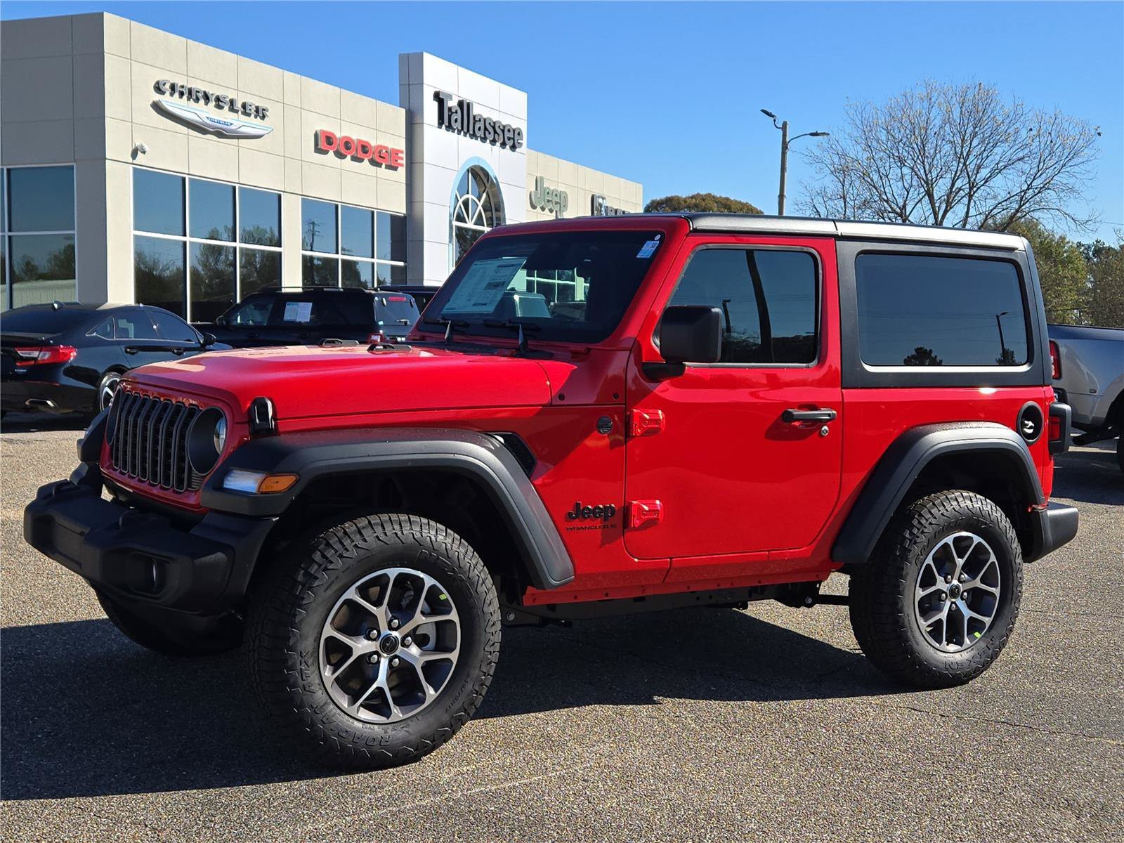 New 2026 Firecracker Red Clearcoat Jeep Sport S image 1