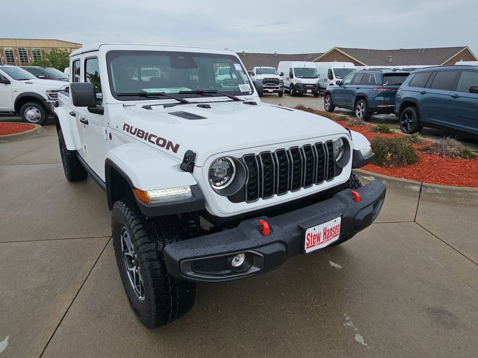 New 2026 Bright White Clearcoat Jeep Rubicon image 7