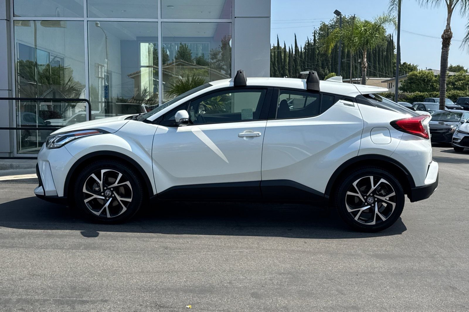 Certified Used 2021 White Toyota XLE image 9