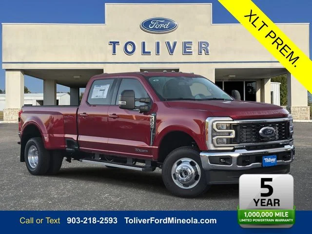 New 2026 Ruby Red Metallic Tinted Clearcoat Ford F-350® XLT image 1