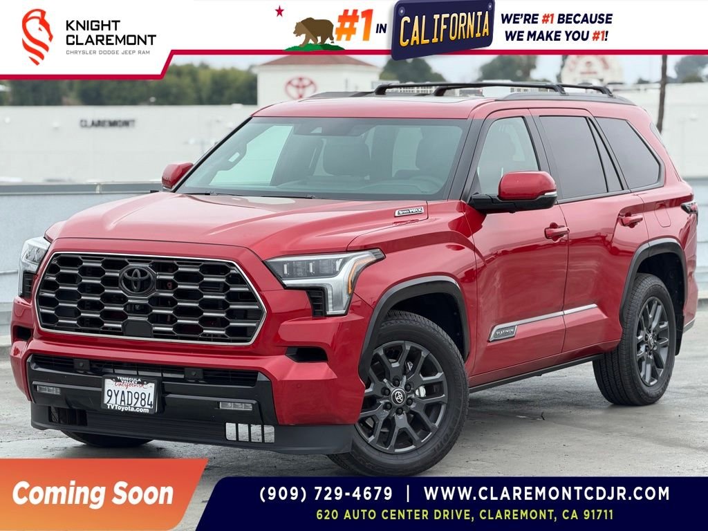 2026 Toyota Sequoia Platinum 4WD i-FORCE MAX Hybrid's photo
