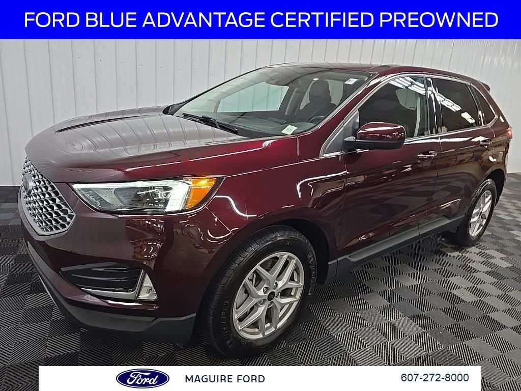 Used 2023 Burgundy Ford SEL image 12