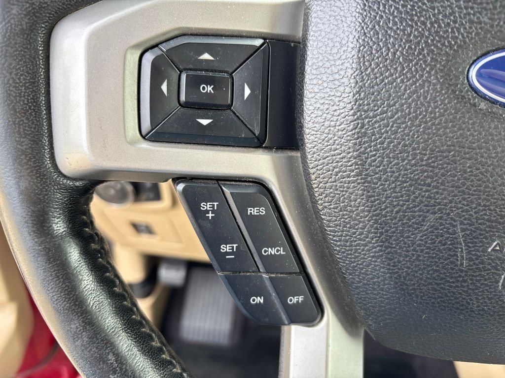 Used 2017 Ruby Red Metallic Tinted Clearcoat Ford Lariat image 23