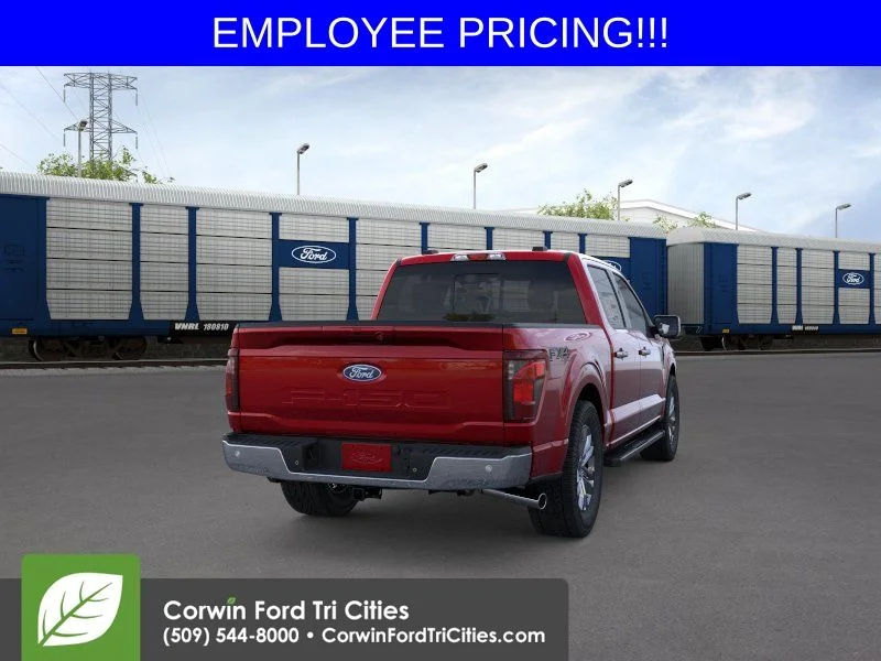 New 2026 Ruby Red Metallic Tinted Clearcoat Ford XLT image 8