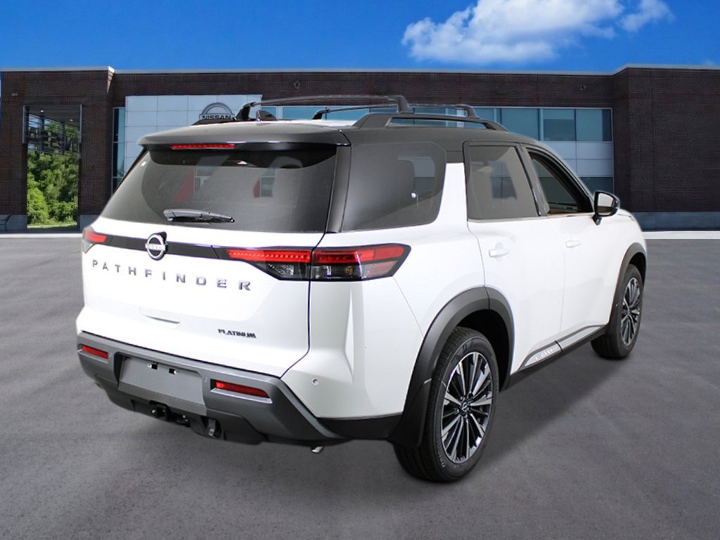 New 2026 Everest White Pearl Tricoat/Super Black Nissan Platinum image 5