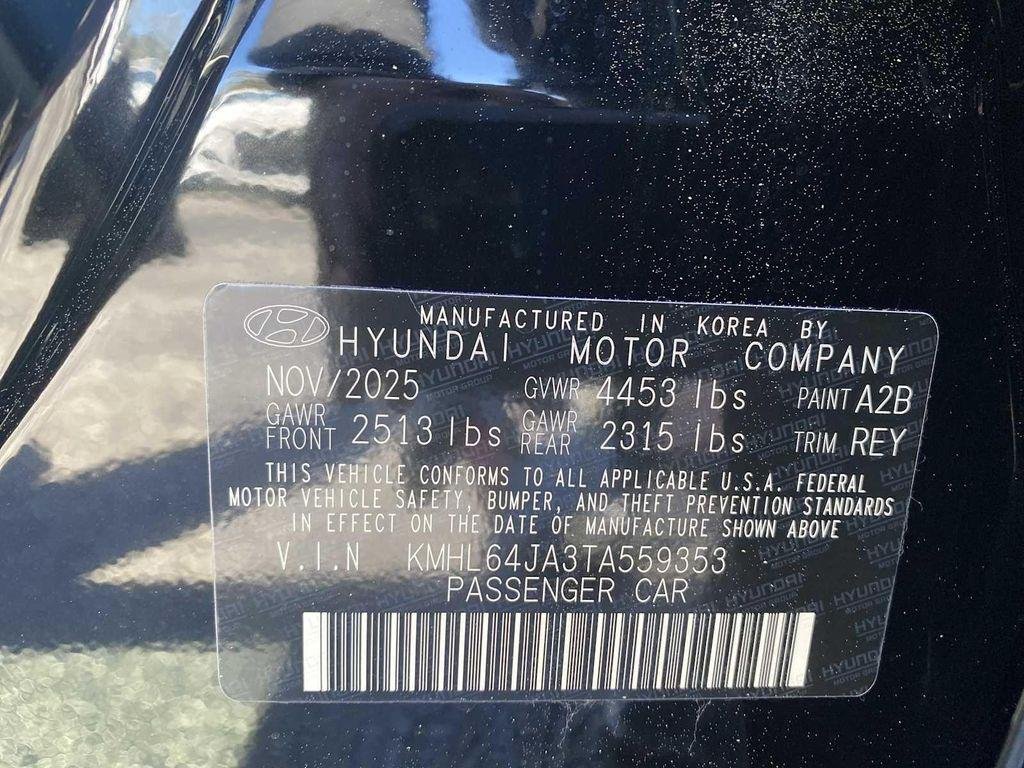 New 2026 Black Hyundai SEL Sport image 33