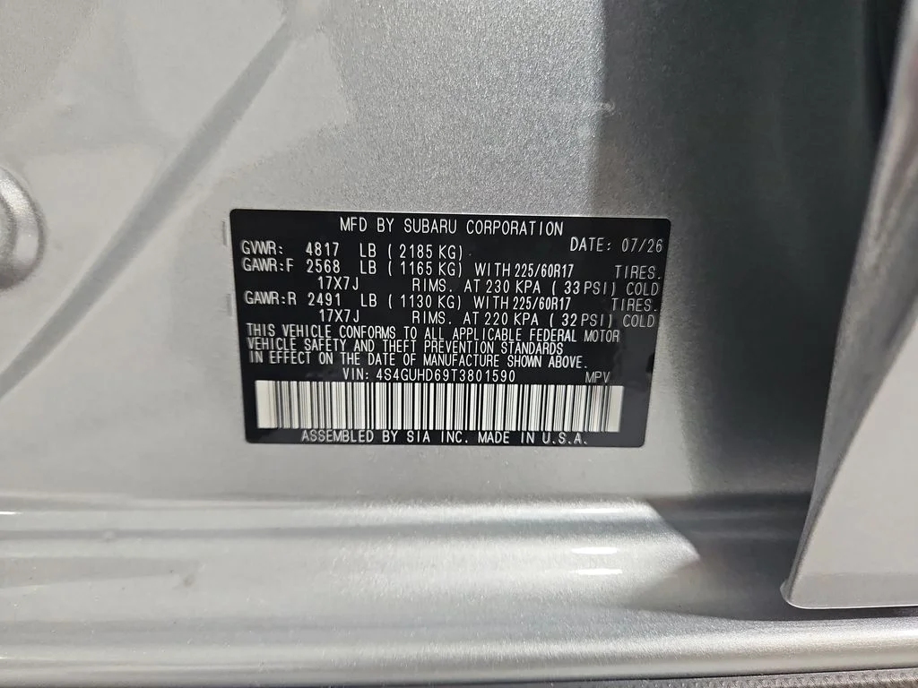 New 2026 ICE SILVER METALLIC Subaru Premium image 29