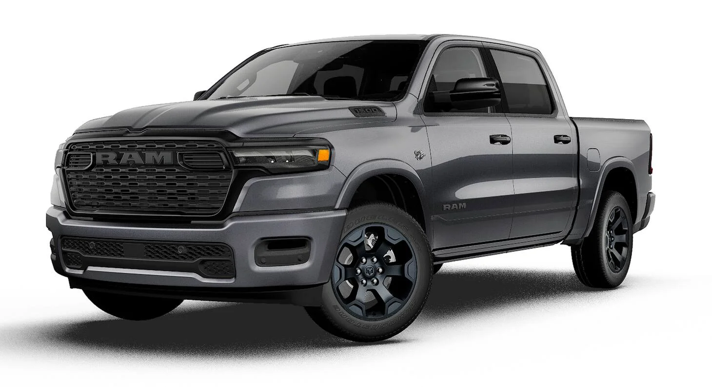 New 2027 Granite Crystal Metallic Clear-Coat Exterior Paint RAM Big Horn/Lone Star image 1