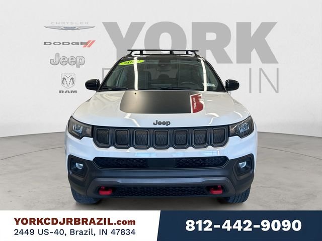 Used 2022 White Jeep Trailhawk image 8
