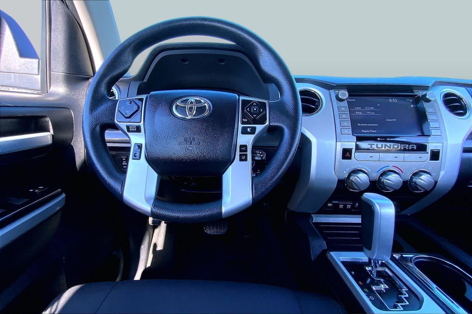Used 2021 Midnight Black Metallic Toyota SR5 image 6