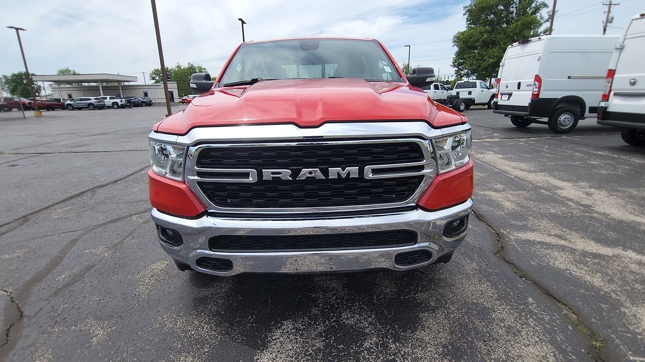 Used 2022 Flame Red Clearcoat Ram Big Horn image 3