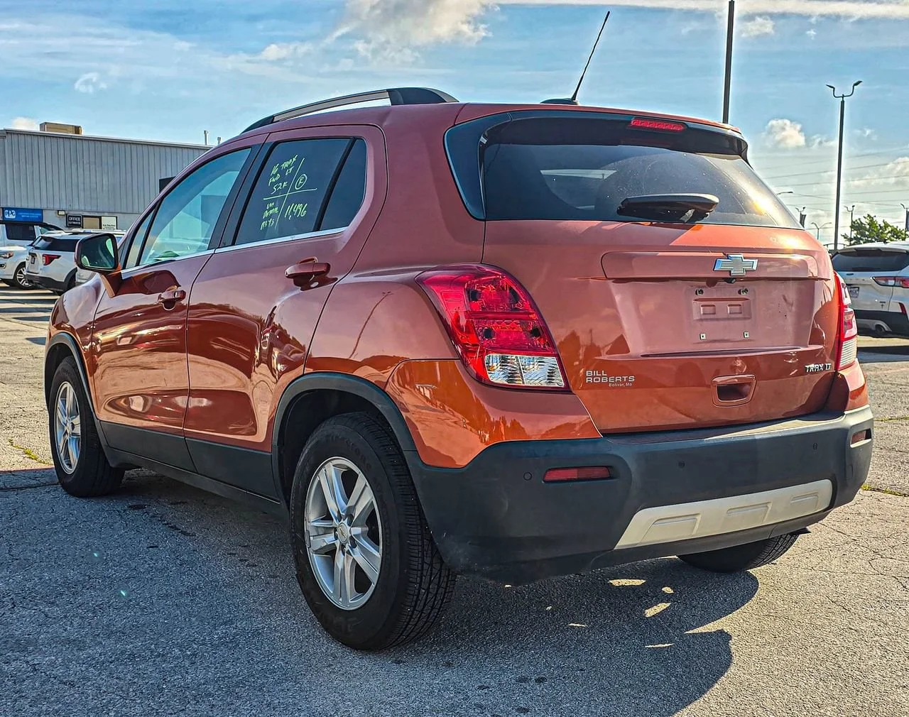 Used 2016 Orange Rock Metallic Chevrolet LT image 3