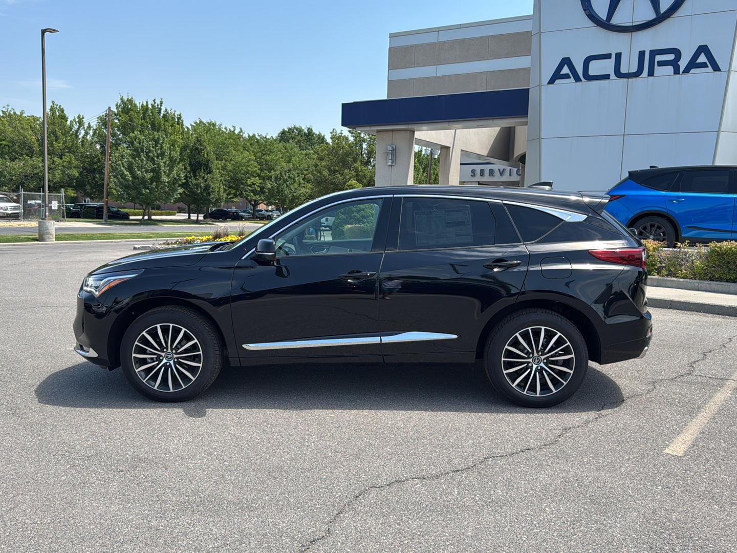 New 2026 Majestic Black Pearl Acura SH-AWD w/Advance image 2