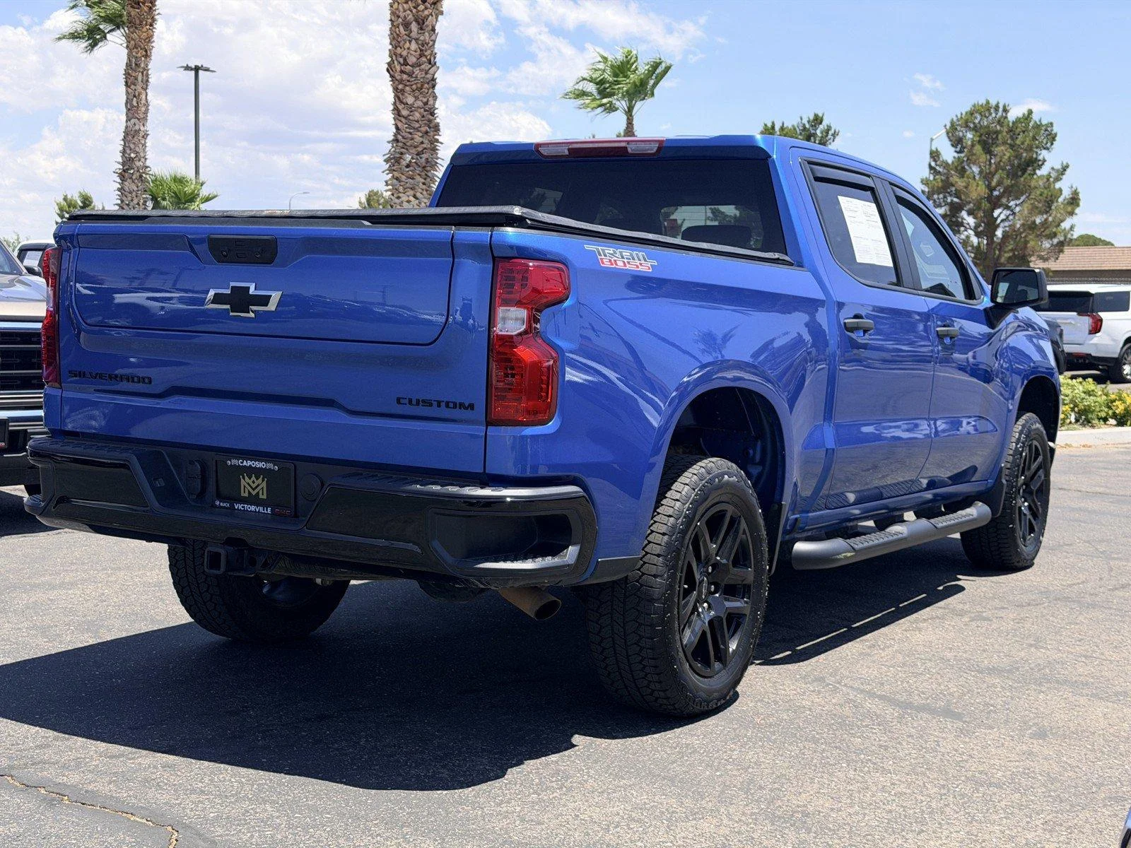 Used 2024 Glacier Blue Metallic Chevrolet Custom Trail Boss image 6