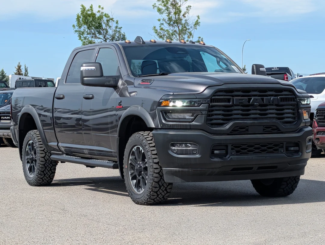 New 2026 Grey RAM Warlock - - Apple CarPlay - Adaptive Cruise - Backup Camera - LED Lighting & More! image 3