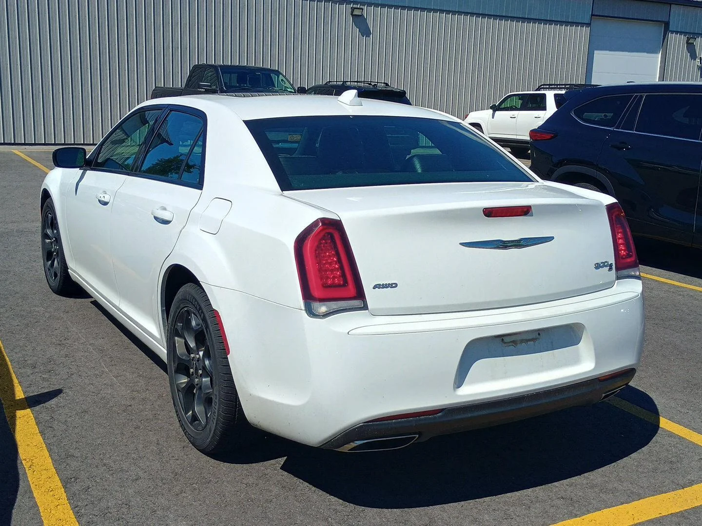 Used 2020 Bright White Clearcoat Chrysler 300S image 3