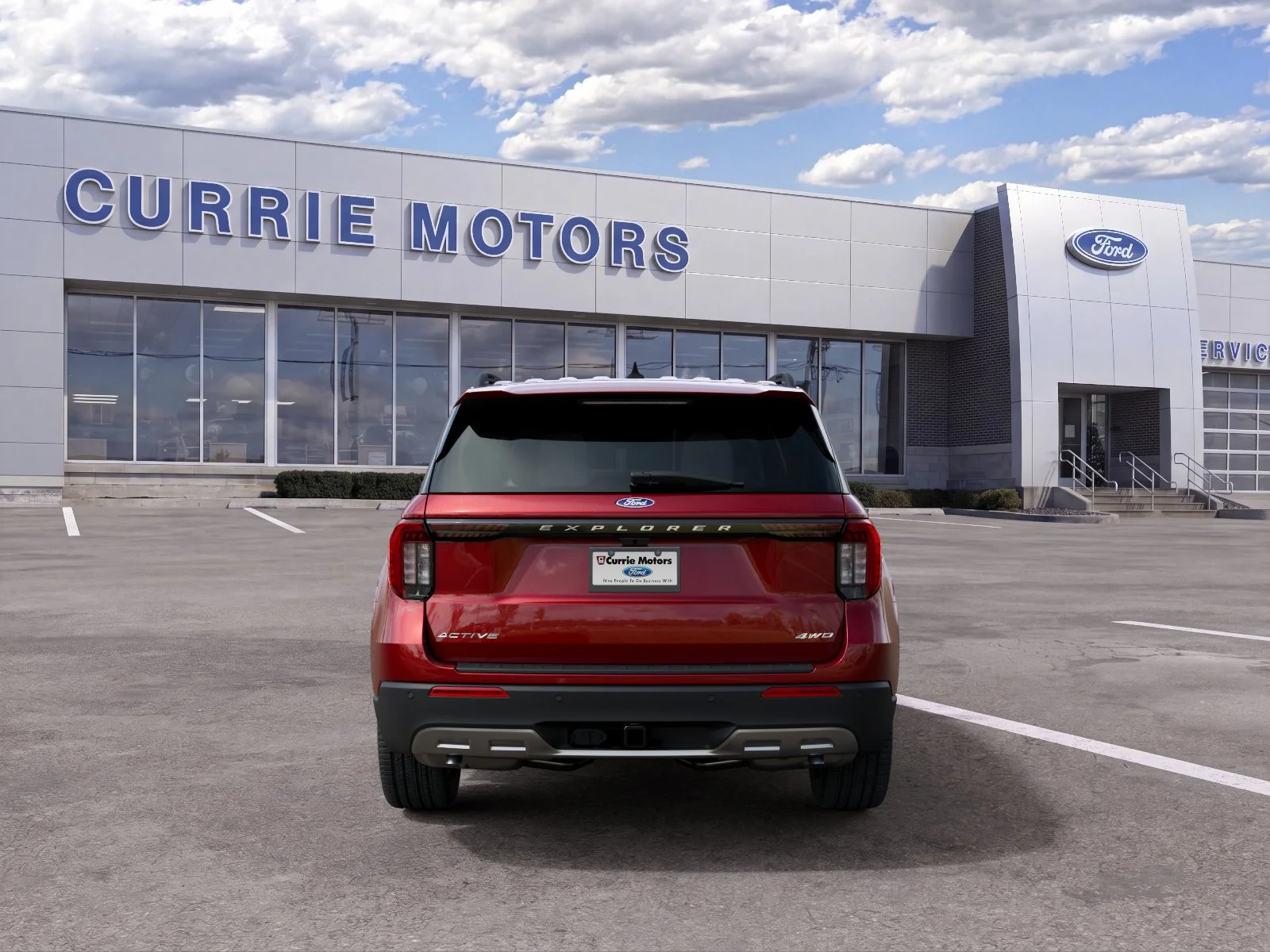 New 2027 Ruby Red Metallic Tinted Clearcoat Ford Active image 30