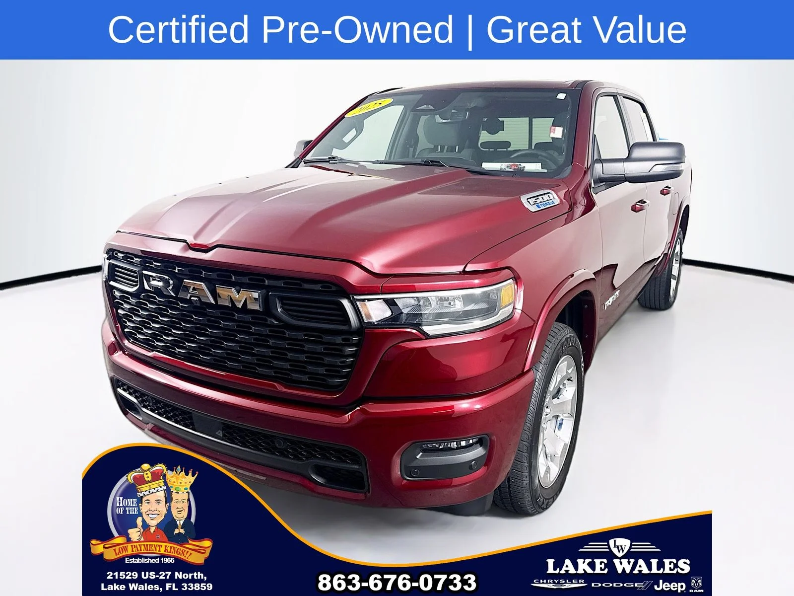 Certified Used 2025 Red Ram Big Horn/Lone Star image 3