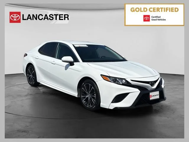 Used 2019 White Toyota SE image 1