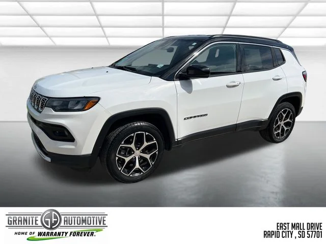 Used 2024 White Jeep Limited image 1