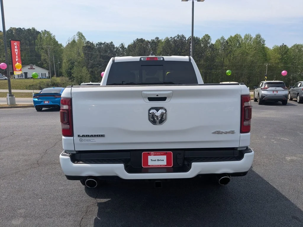 Used 2022 Bright White Clearcoat Ram Laramie image 6