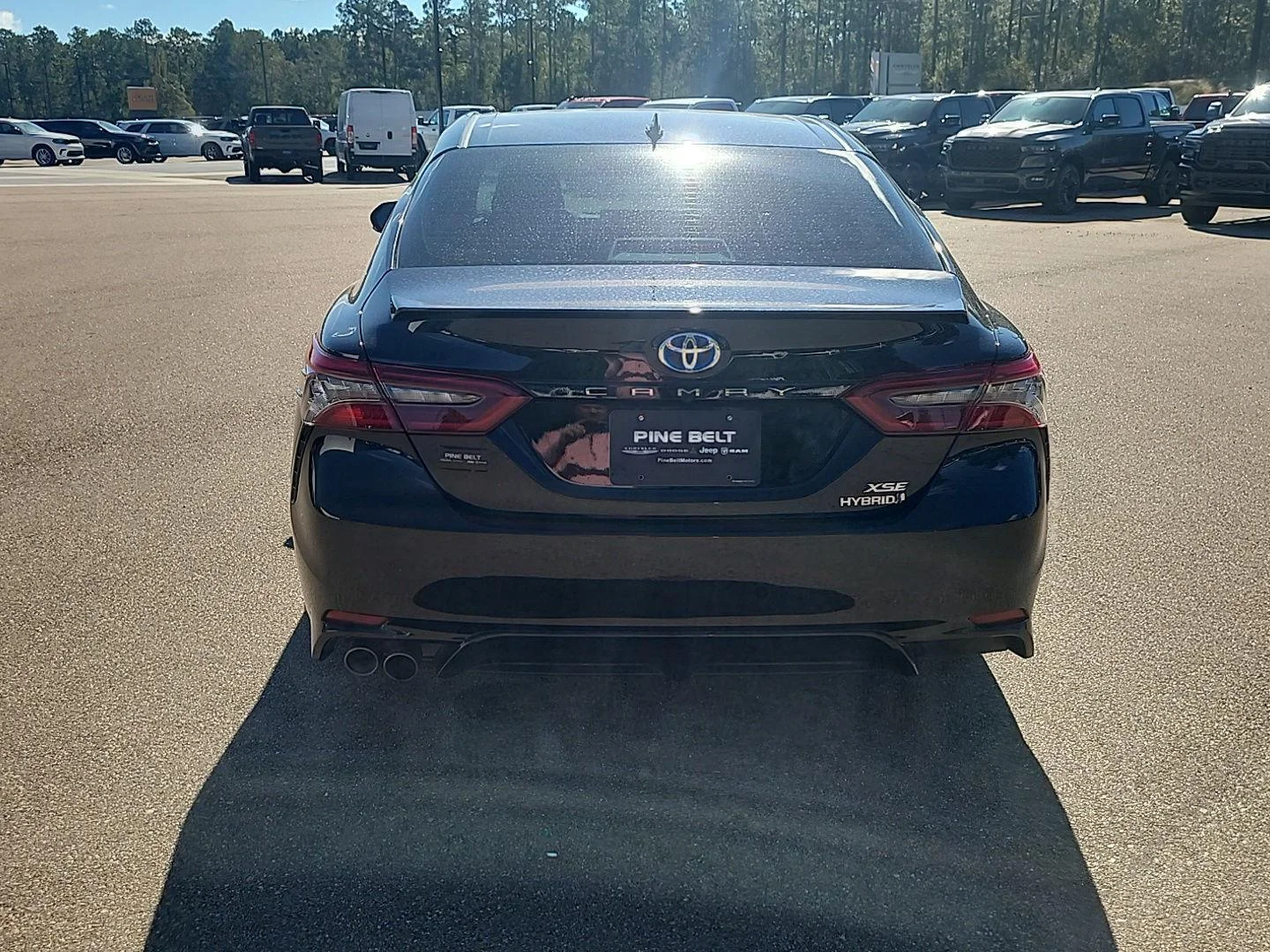 Used 2024 Midnight Black Metallic Toyota XSE image 13