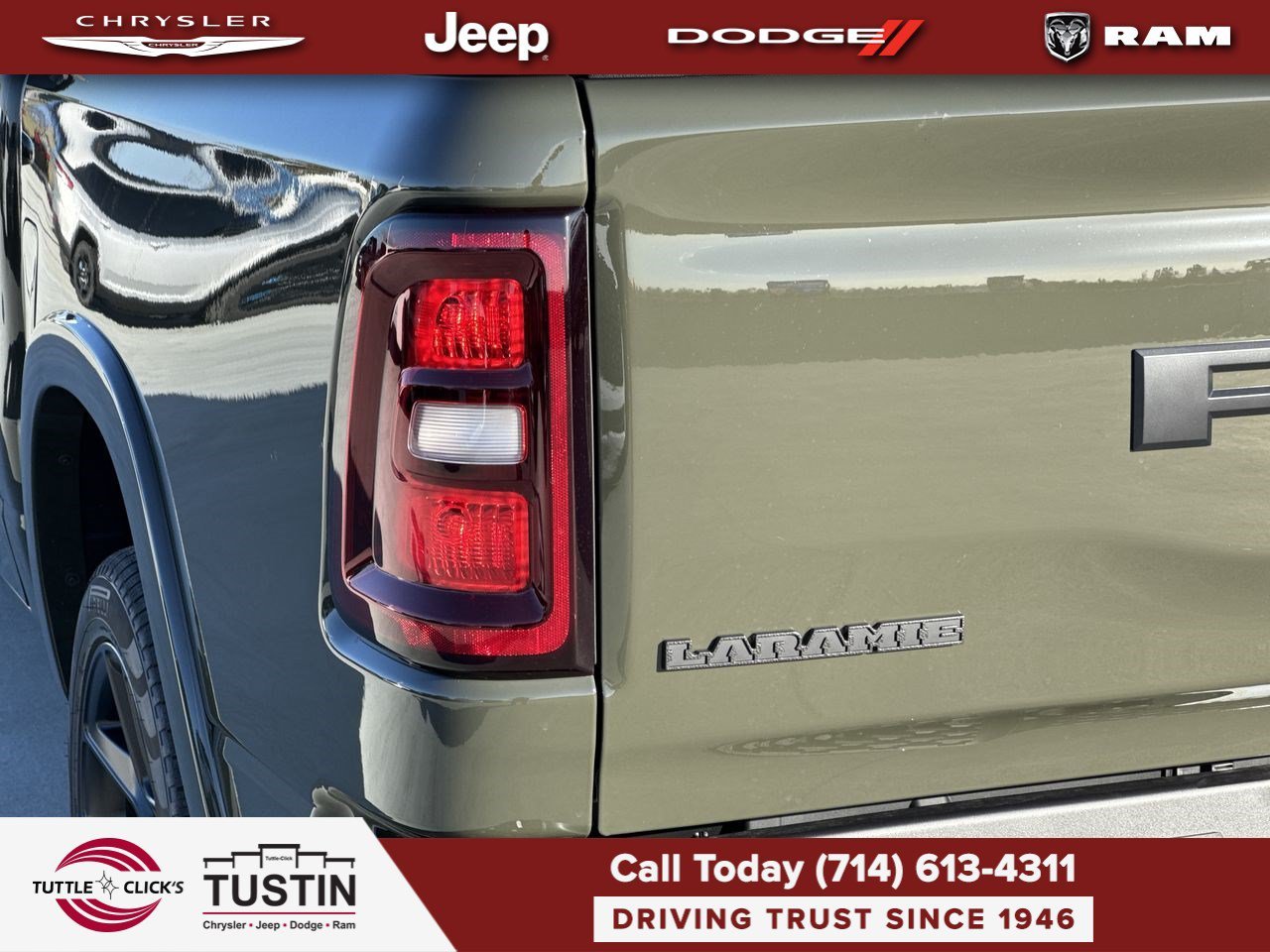 New 2027 Tank Exterior Paint RAM Laramie image 15