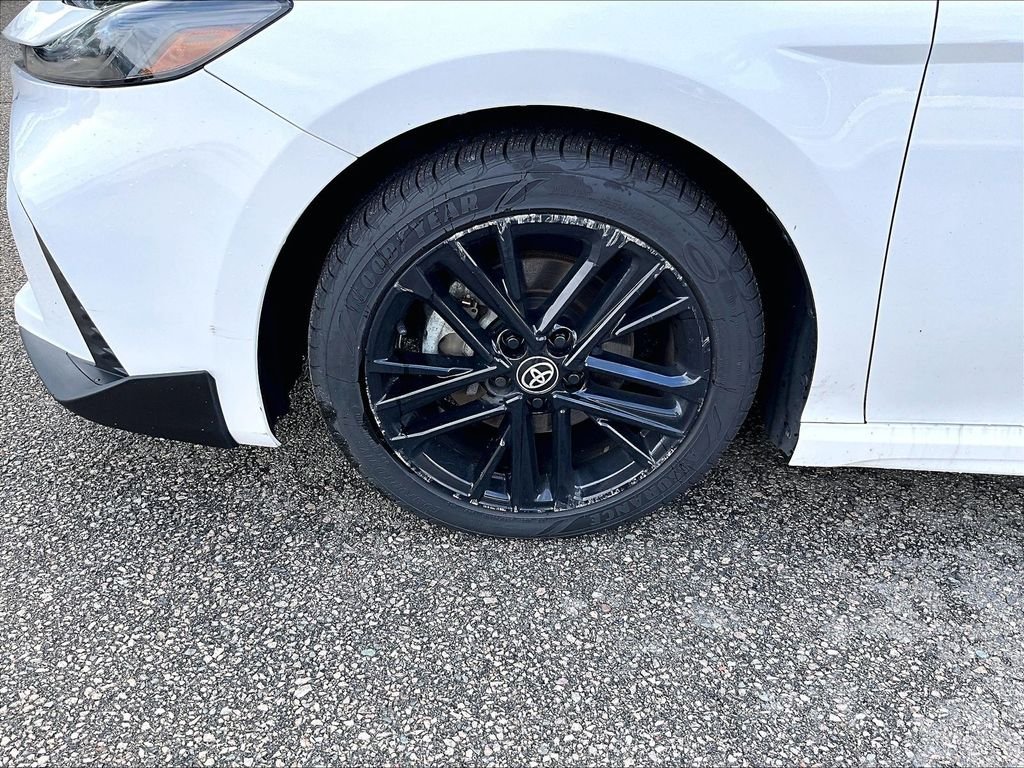 Used 2025 White Toyota SE image 7