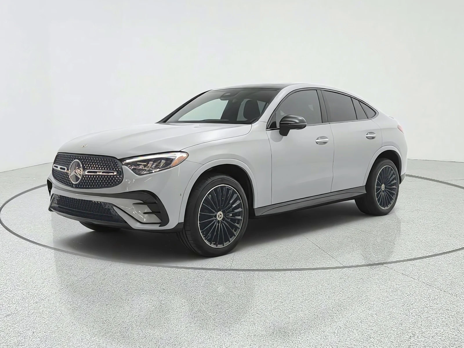 Used 2025 MANUFAKTUR Alpine Grey Mercedes-Benz GLC 300 4MATIC® Coupe image 1
