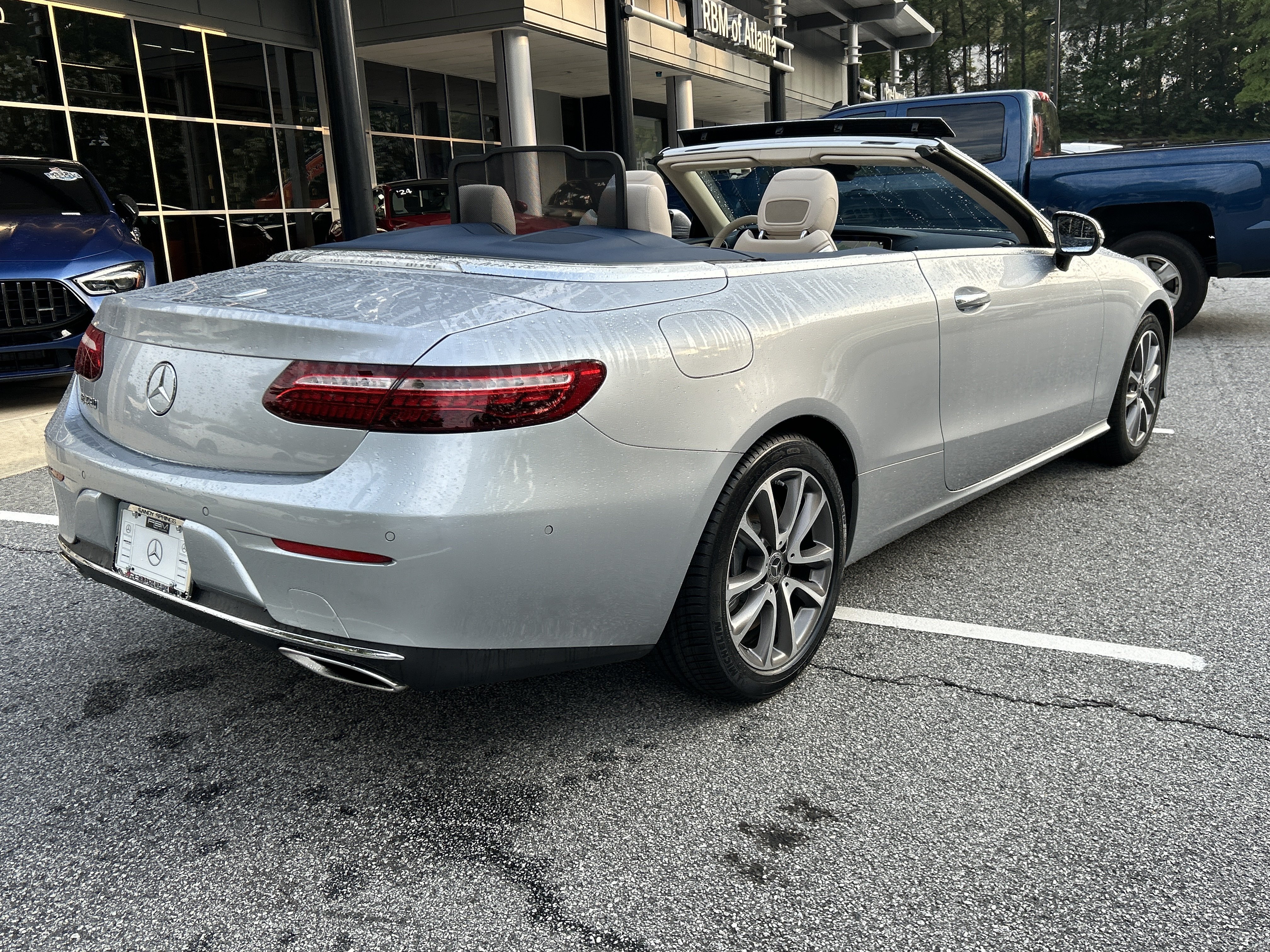 Certified Used 2023 Cirrus Silver Metallic Mercedes-Benz E 450 Cabriolet image 12