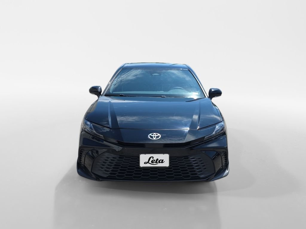 Used 2025 Midnight Black Metallic Toyota SE image 8