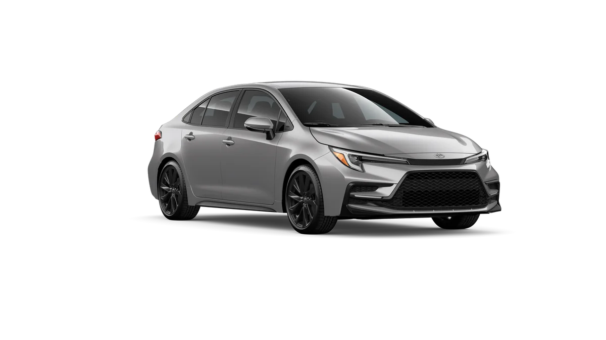 New 2026 Classic Silver Metallic Toyota Hybrid SE image 40