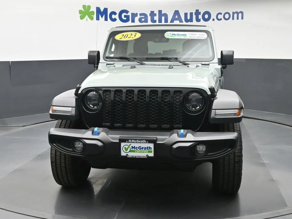 Used 2023 Gray Jeep Willys 4xe image 7
