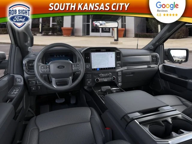 New 2026 Carbonized Gray Metallic Ford Lariat® image 9