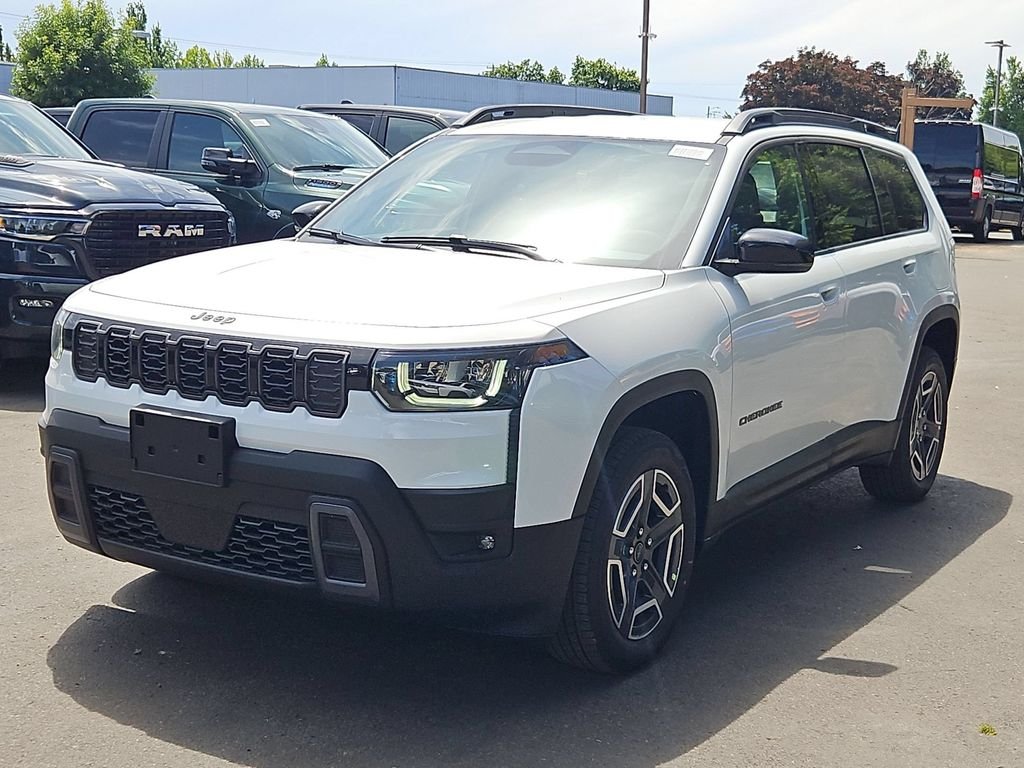 New 2026 Bright White Clear-Coat Exterior Paint Jeep Limited image 3