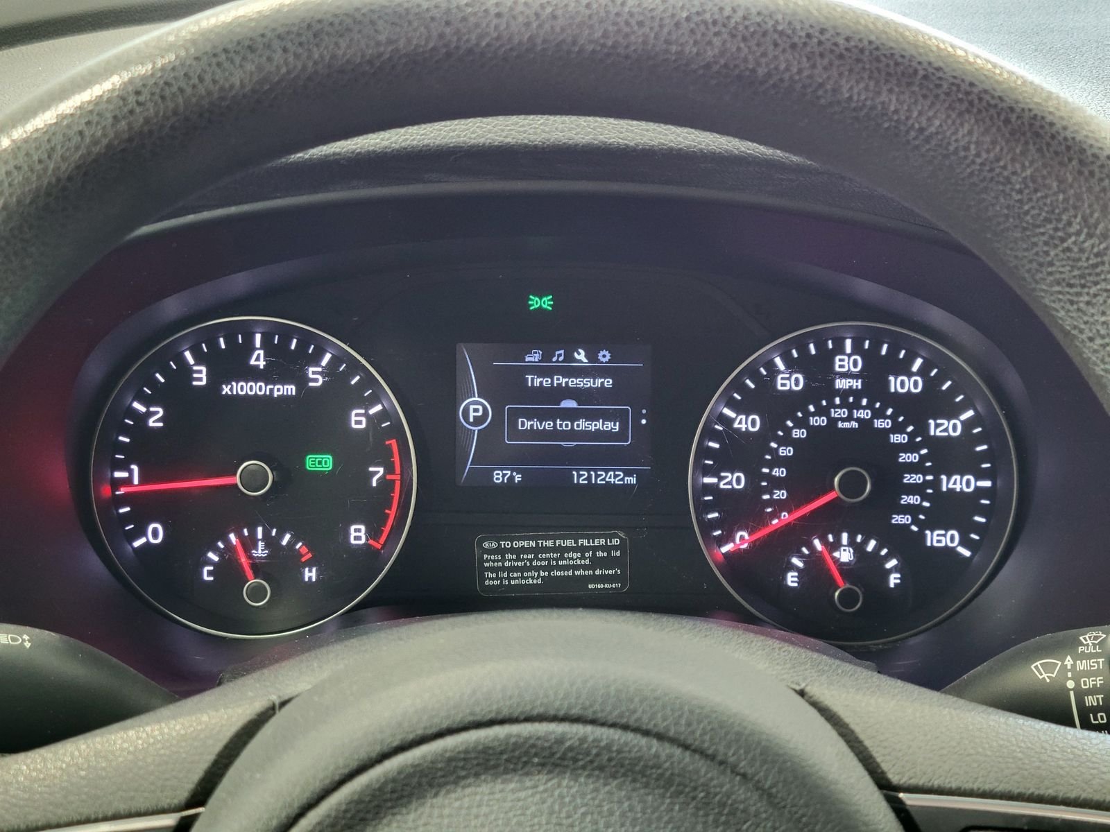 Used 2019 White Kia LX image 13