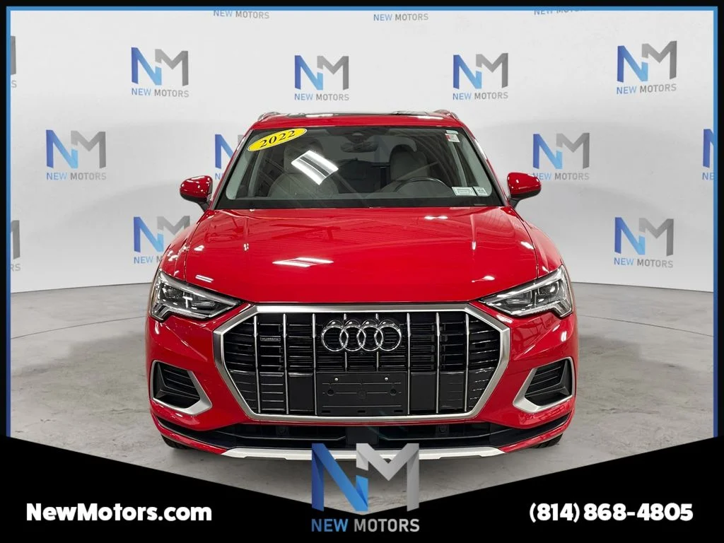 Used 2022 Tango Red Metallic Audi Premium Plus image 8