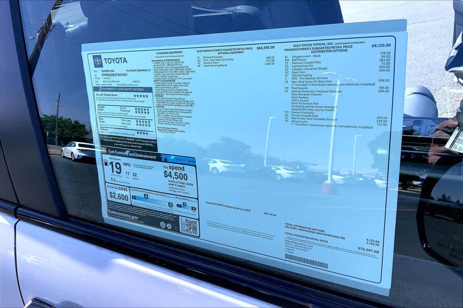 New 2026 Wind Chill Pearl Toyota Platinum image 22