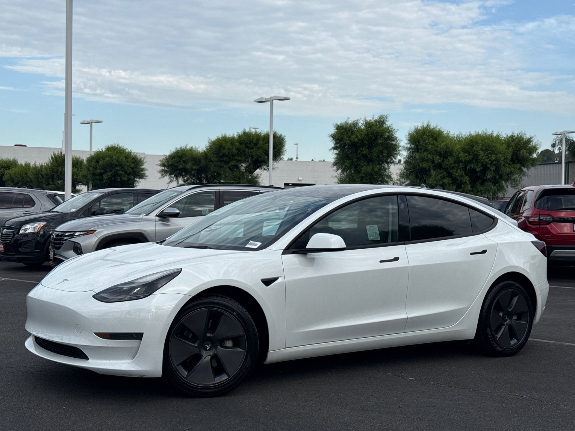 Used 2022 Tesla Model 3 Base with VIN 5YJ3E1EA7NF329650 for sale in San Diego, CA