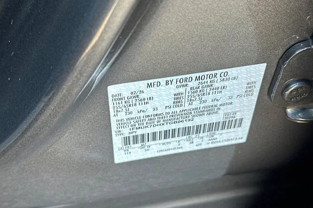New 2026 Carbonized Gray Metallic Ford Active image 50