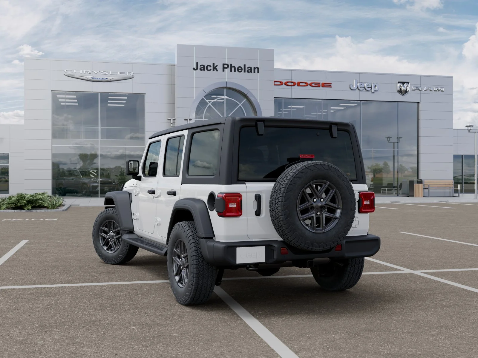 New 2026 Bright White Clearcoat Jeep Sport S image 29