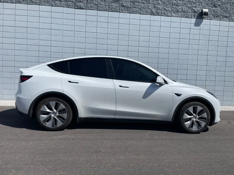 Used 2023 Tesla Model Y Long Range with VIN 7SAYGAEE3PF812870 for sale in Las Vegas, NV