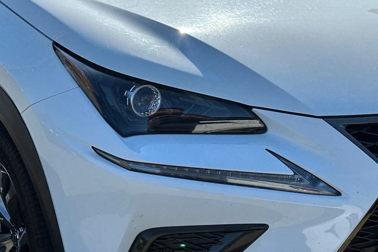 Used 2019 White Lexus F SPORT image 8