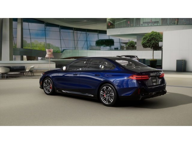 New 2027 Blue BMW 550e image 2