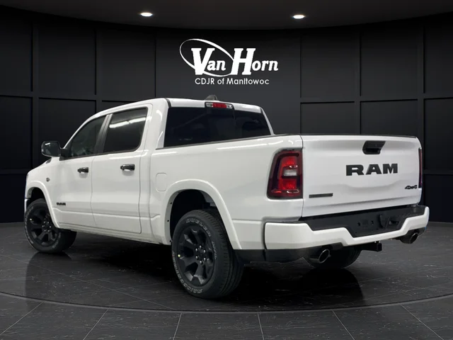 New 2026 Bright White Clear-Coat Exterior Paint RAM Big Horn/Lone Star image 5