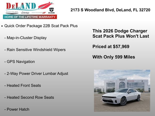 New 2026 White Knuckle Exterior Paint Dodge Scat Pack Plus image 12