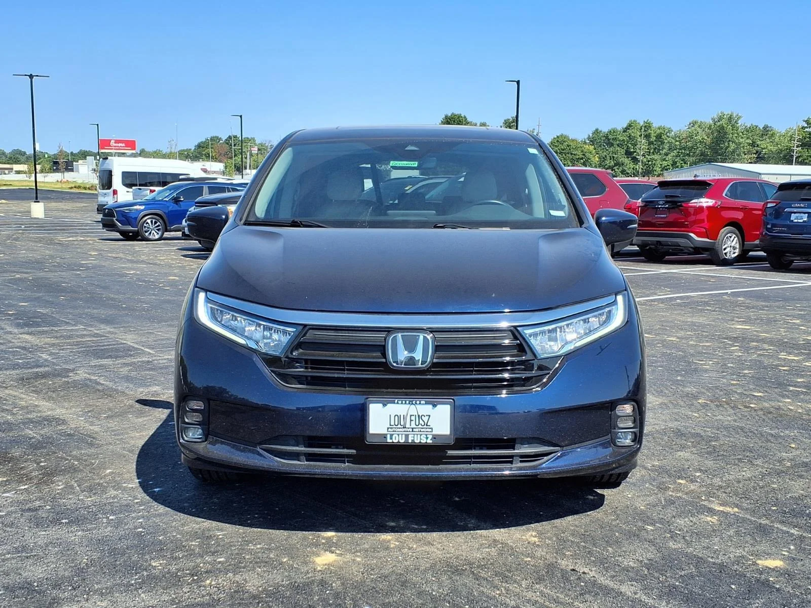 Used 2021 Obsidian Blue Pearl Honda  image 29