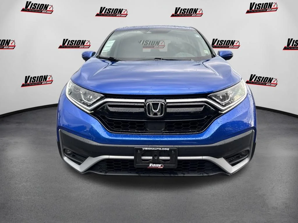 Used 2021 Blue Honda EX-L image 3