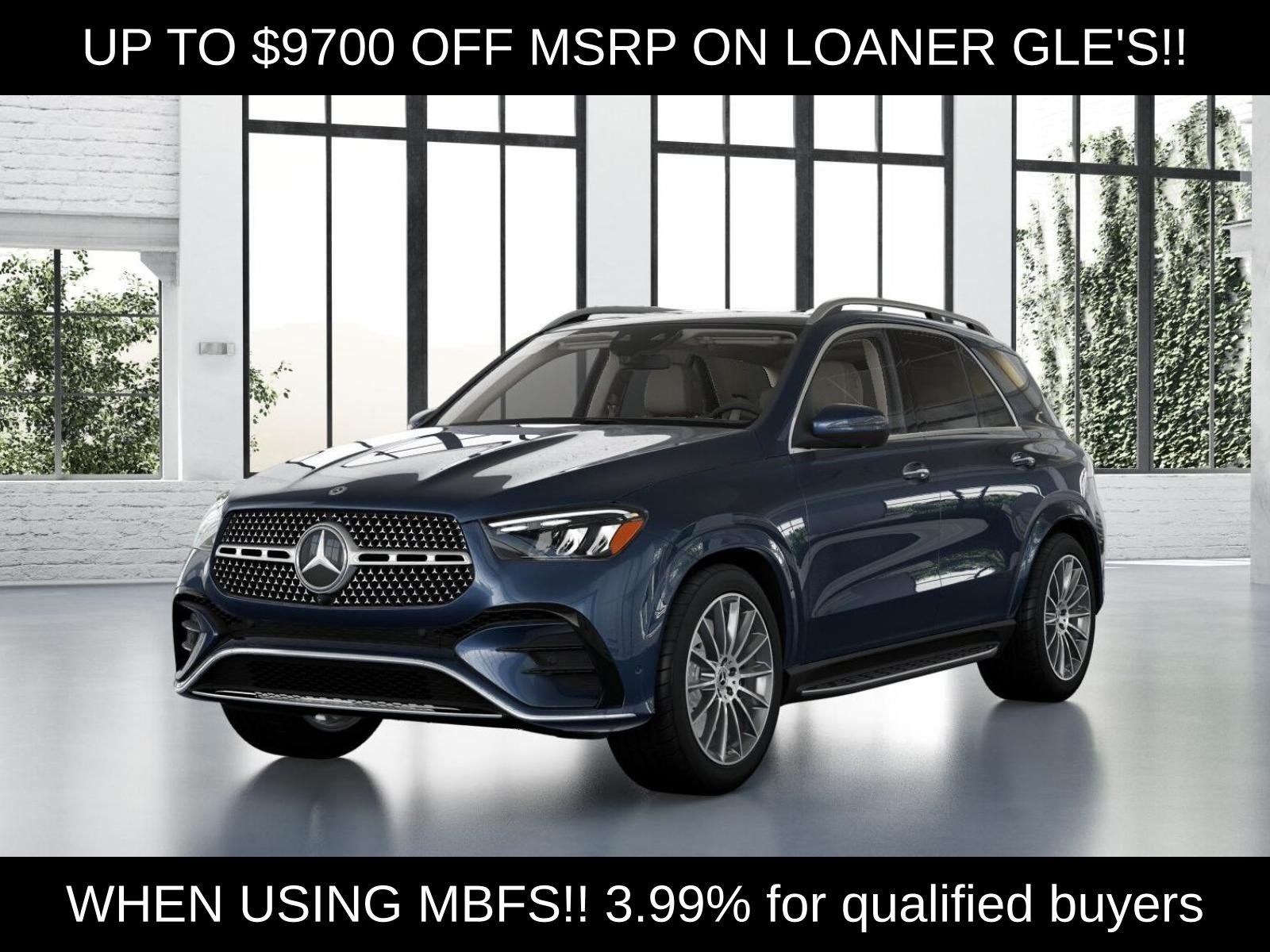 Certified Used 2026 Blue Mercedes-Benz GLE 450 image 42