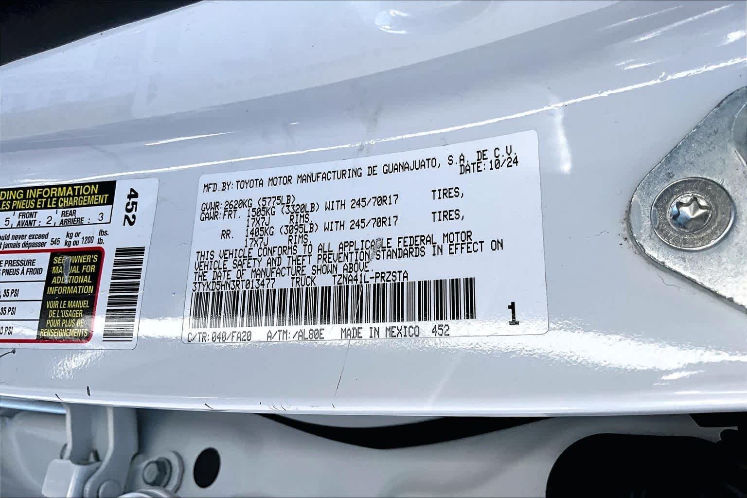 Used 2024 Ice Cap Toyota SR image 34